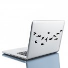 (8''x6'') Vinyl Wall Decal Flock of Birds / Art Decor Home Sticker + Free Decal Gift