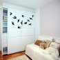 (8''x6'') Vinyl Wall Decal Flock of Birds / Art Decor Home Sticker + Free Decal Gift