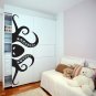 (16''x6'') Vinyl Wall Decal Scary Octopus Head with Tentacle / Art Decor Sticker + Free Decal Gift!