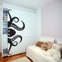 (24''x9'') Vinyl Wall Decal Scary Octopus Head with Tentacle / Art Decor Sticker + Free Decal Gift!