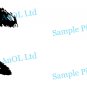 (55''x16'') Vinyl Wall Decal Realistic Womens Eyes Silhouette Art Decor Sticker + Free Decal Gift!