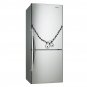 (28''x21'') Vinyl Fridge Decal Lock & Chain Refrigerator Art Decor Home Sticker + Free Decal Gift!