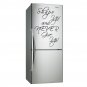 (10''x16'') Vinyl Wall Decal Quote Shape up and Never Give Up / Art Decor Sticker + Free Decal Gift!