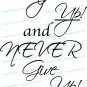 (18''x28'') Vinyl Wall Decal Quote Shape up and Never Give Up / Art Decor Sticker + Free Decal Gift!