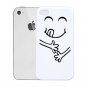 (4''x8'') Vinyl Fridge Decal Cute Happy Yummy Face / Decor Refrigerator Sticker + Free Decal Gift!
