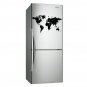 (55''x30'') Vinyl Wall Decal World Map with Google Dots / Art Decor Home Sticker + Free Decal Gift!