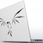 (31''x23'') Vinyl Wall Decal Phoenix With Open Wings / Fire Bird Decor Sticker + Free Decal Gift!