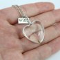 Natural Dandelion Seed Necklace Dandelion pendant necklaces heart-shaped love Necklace