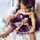 Baby tutu dress flower girl birthday cake smash photo prop