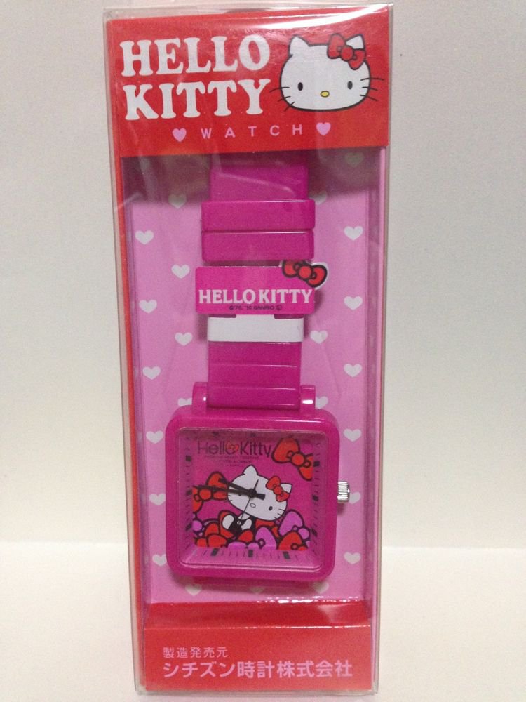 Sanrio Ltd. Hello Kitty Pink Kitty Plastic Watch 2012 Tokyo