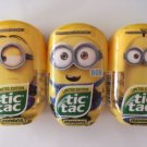 Tic Tac Despicible Me Minion Bundle, Kevin, Bob and Stuart, 3.4 oz Each