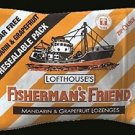 (Pack of 12) Fisherman's Friend 25g Sugar free Mandarin & Grapefruit Lozenges