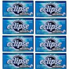 (Pack of 8) Eclipse Peppermint Sugarfree Mints 34g
