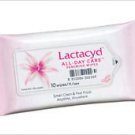 (Total 3 packs) Lactacyd All-Day Care Feminine Wipes (Size for traveling)