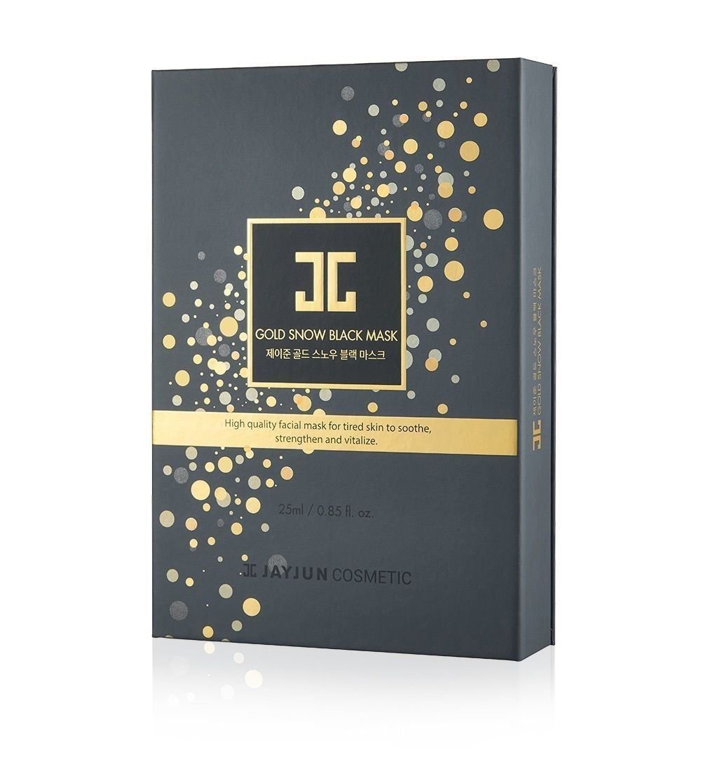 JAYJUN Cosmetics Women's Gold Snow Mask and Serum Treatment, Mask: 0.85 fl. oz.
