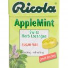 Ricola Swiss Herb Lozenges Sugarfree  45G x 5 Packs (Apple Mint)