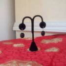 Black Dangle Earrings