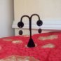 Black Dangle Earrings