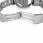 Quartz Watch with Triangle Design Analog Indicate and Steel Strap Watchband