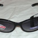 NWT Foster Grant LUX 4 Women's Sunglasses, Black w. Studs100% PROTECTION!!!