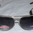 NWT FOSTER GRANT WOMEN'S SILVER LUX 1 STYLE SUNGLASSES 100% PROTECTION!!!