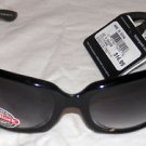 NWT Foster Grant Women Fashion Plastic Baroque Blk Sunglasses 100% PROTECTION!!!