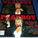 Playboy Magazine JANUARY 1993 BARBIE TWINS NM IN PLASTIC HOLDER!!!!!!