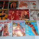 11 PLAYBOY 1993 MAGAZINE LOT  MISSING DECEMBER COMPLETE WITH CENTERFOLDS!!
