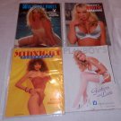 4 PLAYBOY SUPPLEMENT LOT MIDNIGHT PLAYMATES, GARTER & LACE, EROTIC SENSATION ECT