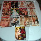 1988 Lot of 11 Playboy Magazines ~  MISSING APRIL with Centerfolds IN TACT!!
