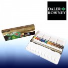 Daler Rowney Artists' Watercolour 12 Half Pan Set