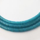 Synthetic Blue Turquoise Heishi Beads (2 - 3mm / 24 Inches Strand)
