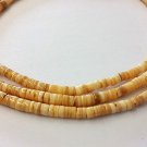 Melon Shell Heishi Beads (2 - 3mm / 24 Inches Strand)
