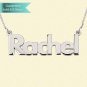 Sterling Silver Bold Print Name Necklace Customizable Personalized Fine Jewelry