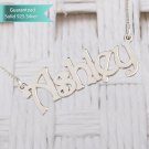 Sterling Silver Harrie Style Name Necklace Customizable Personalized Fine Jewelry