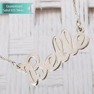 Sterling Silver Hand Name Necklace Customizable Personalized Fine Jewelry