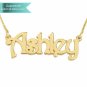 14K Gold Harrie Style Name Necklace Customizable Personalized Fine Jewelry