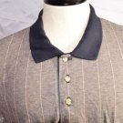 Edwards Casualwear Mens Button Collar Polo Rugby Shirt Size 5X Cotton Poly Blend