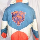Chicago Bears Jacket Mens Pro Line Logo Athletic Full Zip NFL Generous Medium