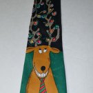 Hallmark MMG Yule Tie Greetings Men Necktie CHRISTMAS Santa Claus Xmas Reindeer
