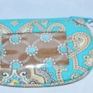 Vera Bradley Zip ID Holder Coin Purse Totally Turq Jan 2010 Nov 2010 Retired