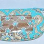 Vera Bradley Zip ID Holder Coin Purse Totally Turq Jan 2010 Nov 2010 Retired