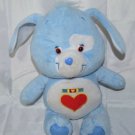2005 Care Bears 11” Plush Cousins Loyal Heart Dog Blue By Nanco