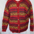 Eddie Bauer Lined Warm Button Front Cardigan Sweater Mohair Blend Size L Large