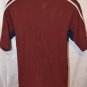 MEN'S SIZE MEDIUM NIKE MAROON FRONT SNAP SHIRT RN 56323