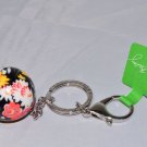 NEW WITH TAGS Vera Bradley Have A Ball Keychain POPPY FIELDS