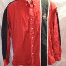CHAPS Ralph Lauren Long Sleeve Button Down Mens Shirt LARGE Cotton Embroidered