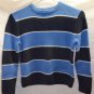 Childrens Place Boys Blue White Stripe Sweater Size Medium 7 - 8 Pullover