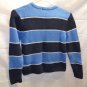 Childrens Place Boys Blue White Stripe Sweater Size Medium 7 - 8 Pullover