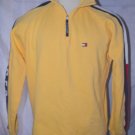 Tommy Hilfiger Sweatshirt Yellow Size Medium Cotton Blend